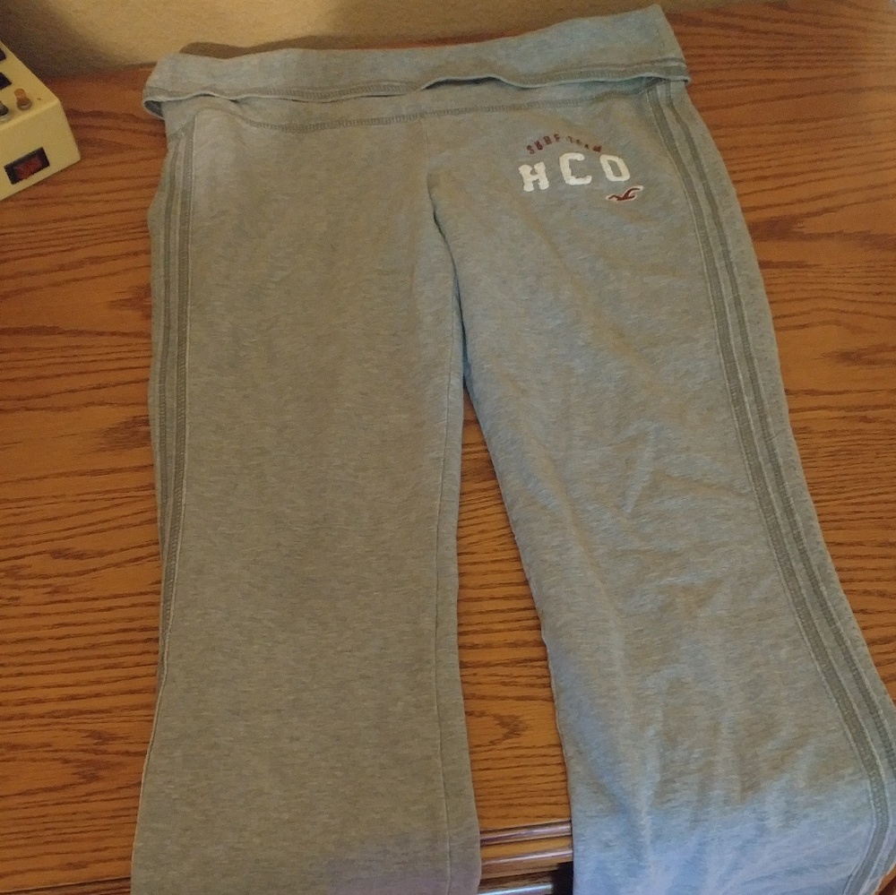 Hollister gray yoga pants